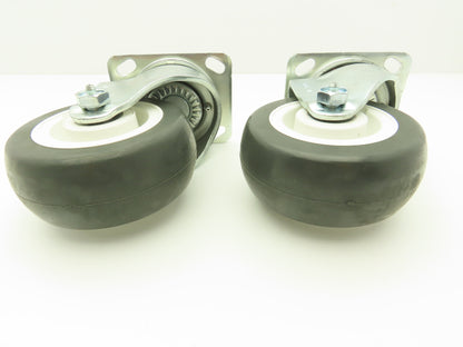 Payson 200/5 Swivel Caster W/5" Poly Wheel Greaseable Bearings Lot of 2