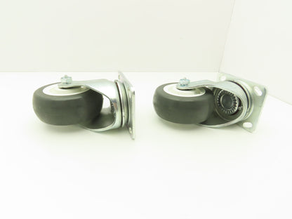 Payson 200/5 Swivel Caster W/5" Poly Wheel Greaseable Bearings Lot of 2