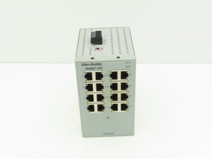 Allen Bradley 1783-US16T Stratix 2000 Unmanaged Ethernet Switch 16-Port Ser B