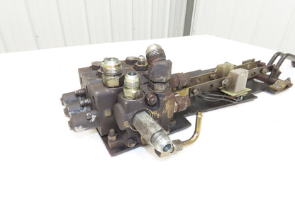 Yale Hydraulic 2-Spool 2 Lever Forklift Mast Control Valve Assembly Off ERC080