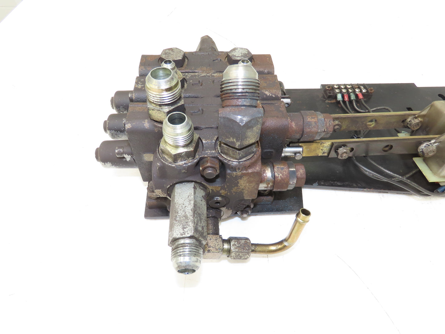 Yale Hydraulic 2-Spool 2 Lever Forklift Mast Control Valve Assembly Off ERC080