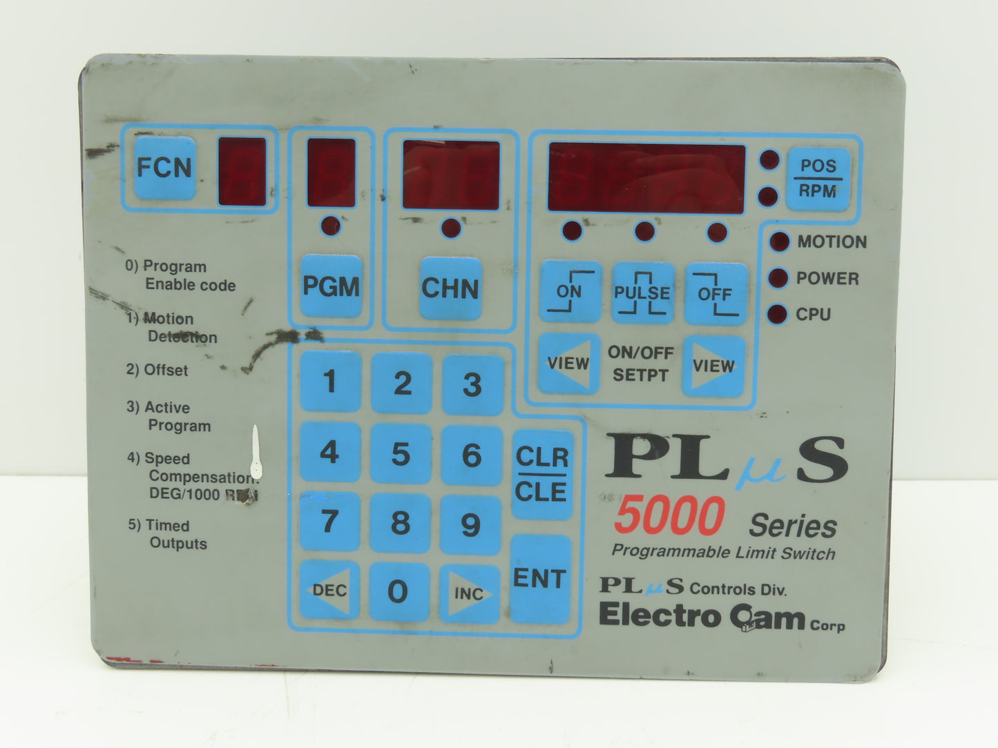 Electro Cam Plus PS-5011-10-P16 Programmable Limit Switch Plus 5000 Series