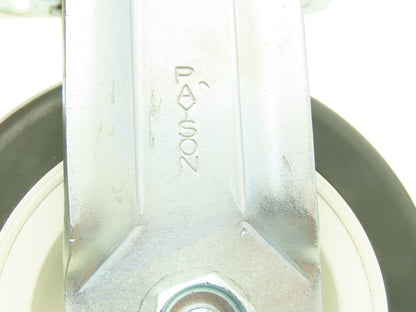 Payson 05200 Caster 5" Poly Wheel Greaseable Bearings 1 Swivel/1 Ridgid Lot of 2