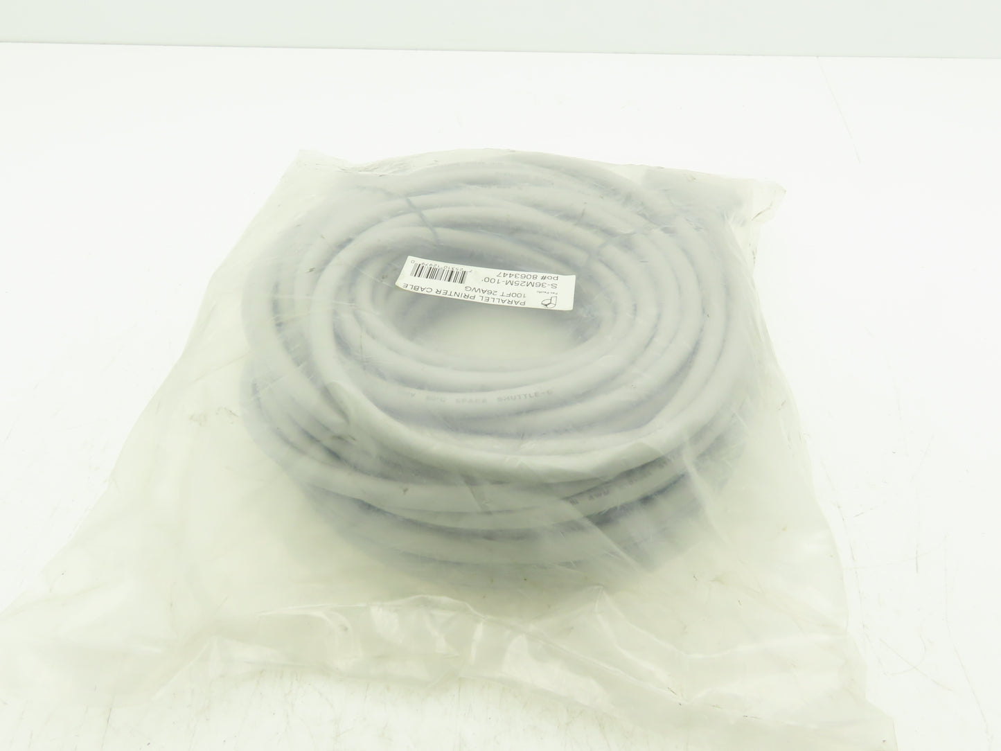 Pan Pacific S-36M25M-100' Parallel Printer Cable IEEE-1284 DB25M/CN36M 100Ft