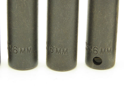 Proto 7006M 3/8" Drive 6MM 6 Point Impact Socket Deep 2-3/4"L  Metric Lot of 10