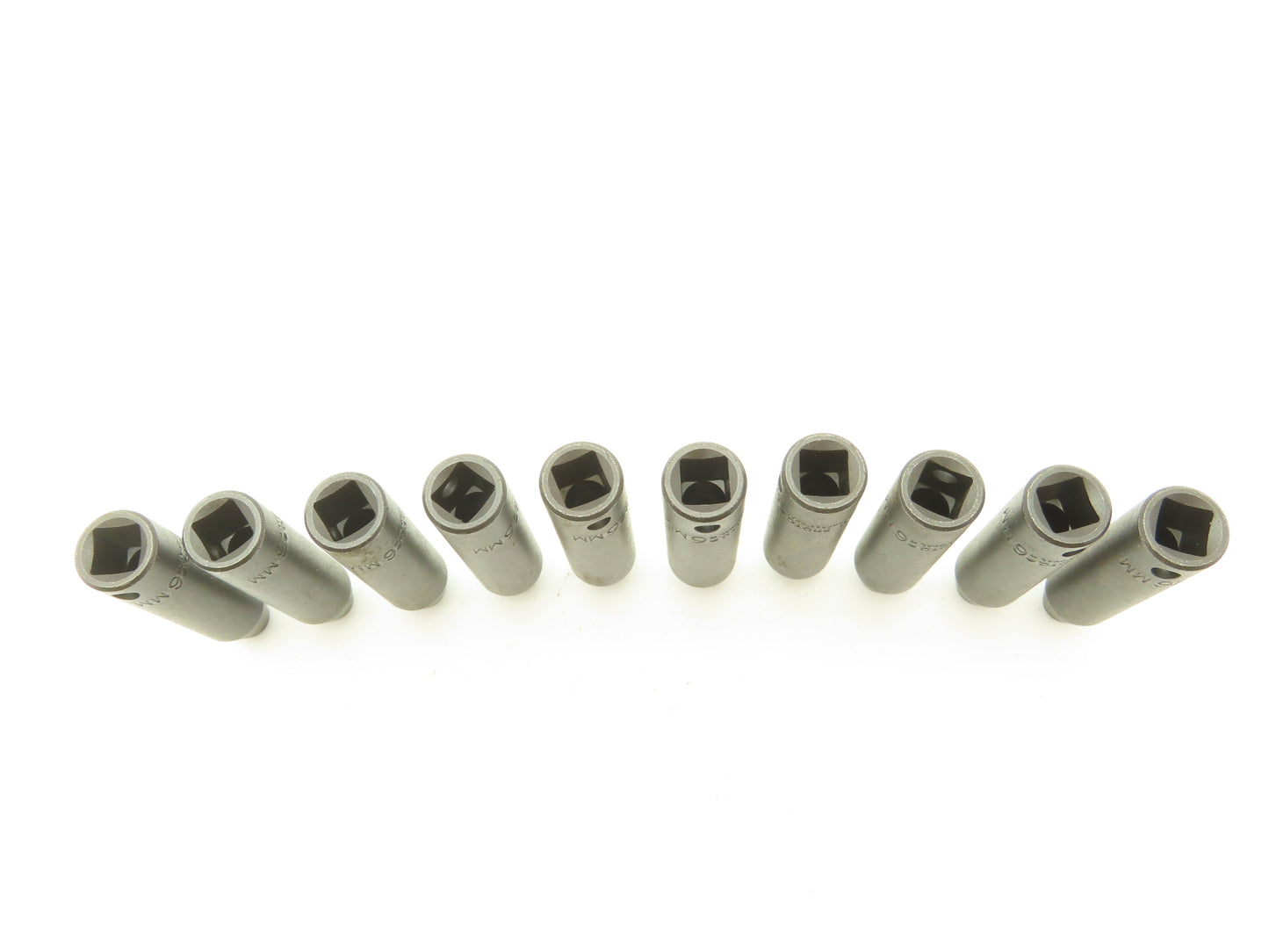 Proto 7006M 3/8" Drive 6MM 6 Point Impact Socket Deep 2-3/4"L  Metric Lot of 10
