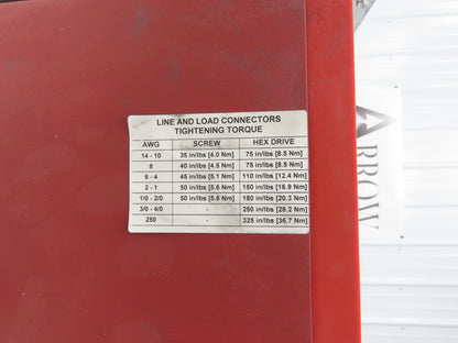 Control Concepts CF-ZC-3-5550-0-0000-0000 SCR Power Controller 100A 24-600V 3PH