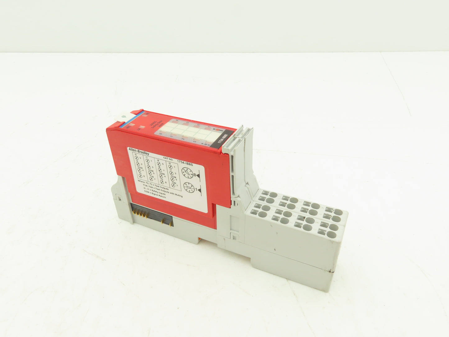 Allen Bradley 1734-IB8S Safety Module Point I/O Guard Input With Modular Base