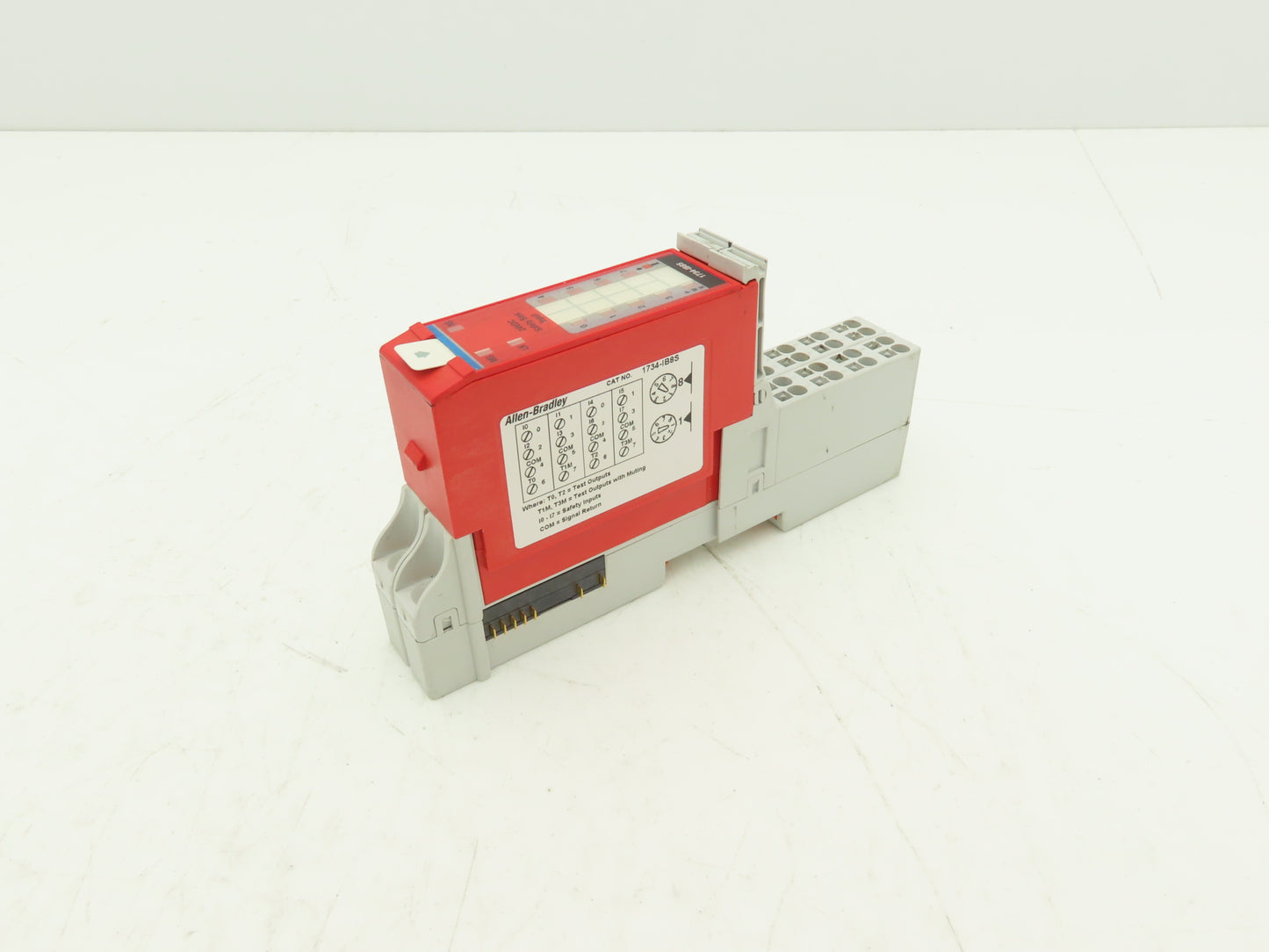 Allen Bradley 1734-IB8S Safety Module Point I/O Guard Input With Modular Base
