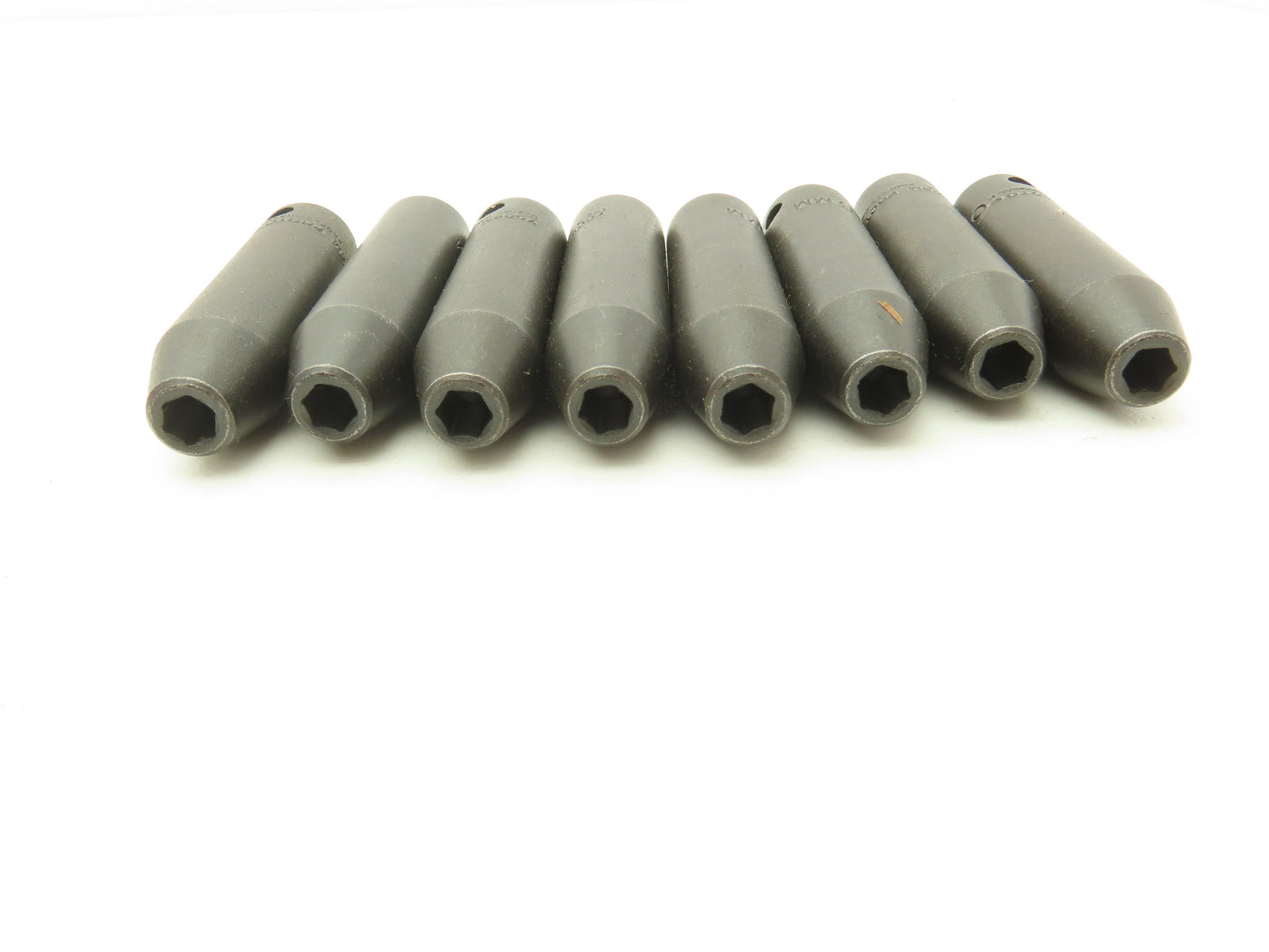 Proto 7006M 3/8" Drive 6MM 6 Point Impact Socket Deep 2-3/4"L  Metric Lot of 8