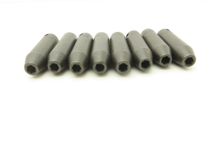 Proto 7006M 3/8" Drive 6MM 6 Point Impact Socket Deep 2-3/4"L  Metric Lot of 8