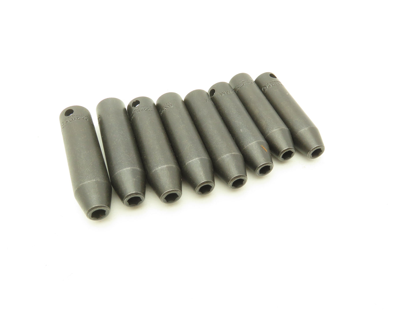 Proto 7006M 3/8" Drive 6MM 6 Point Impact Socket Deep 2-3/4"L  Metric Lot of 8