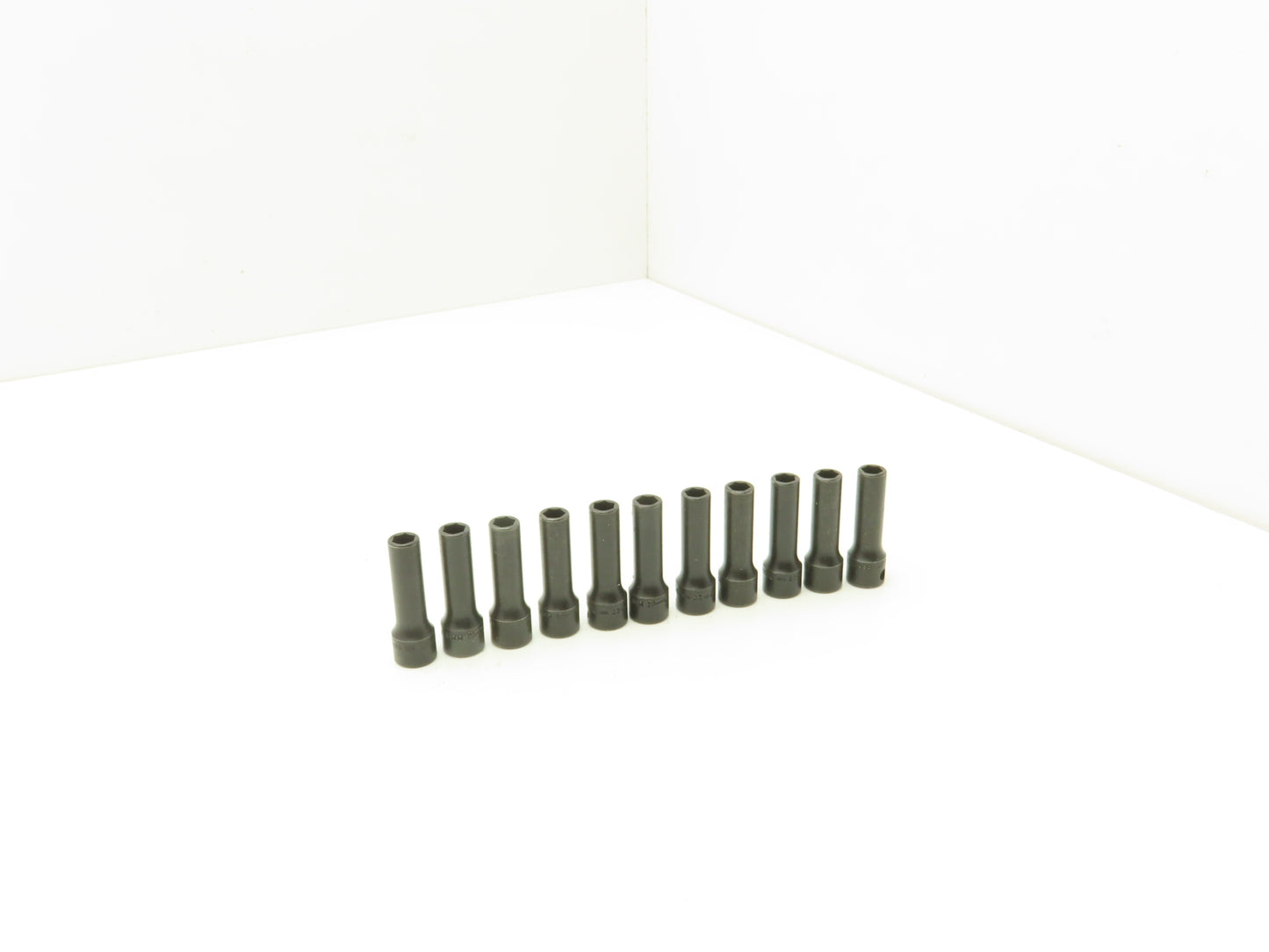 Williams 12M-608 IMP 3/8" Drive 8MM 6 Point Impact Socket Deep 2-1/8"L Lot of 11