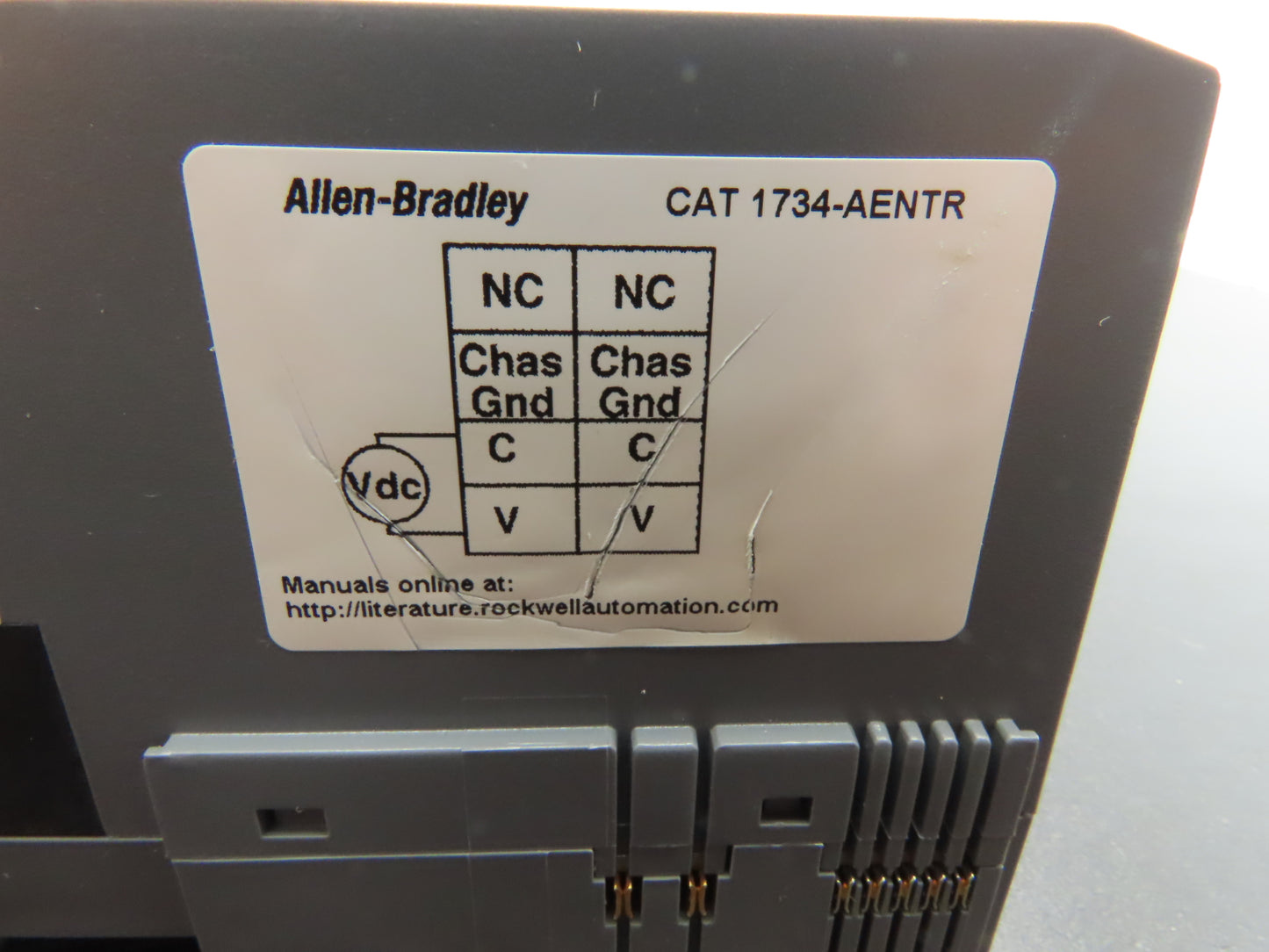 Allen Bradley 1734-AENTR Ethernet Adapter Dual Port Series B Point I/O FW 5.012