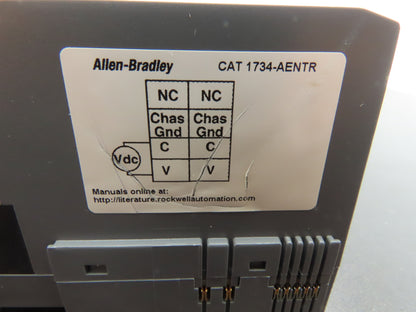 Allen Bradley 1734-AENTR Ethernet Adapter Dual Port Series B Point I/O FW 5.012