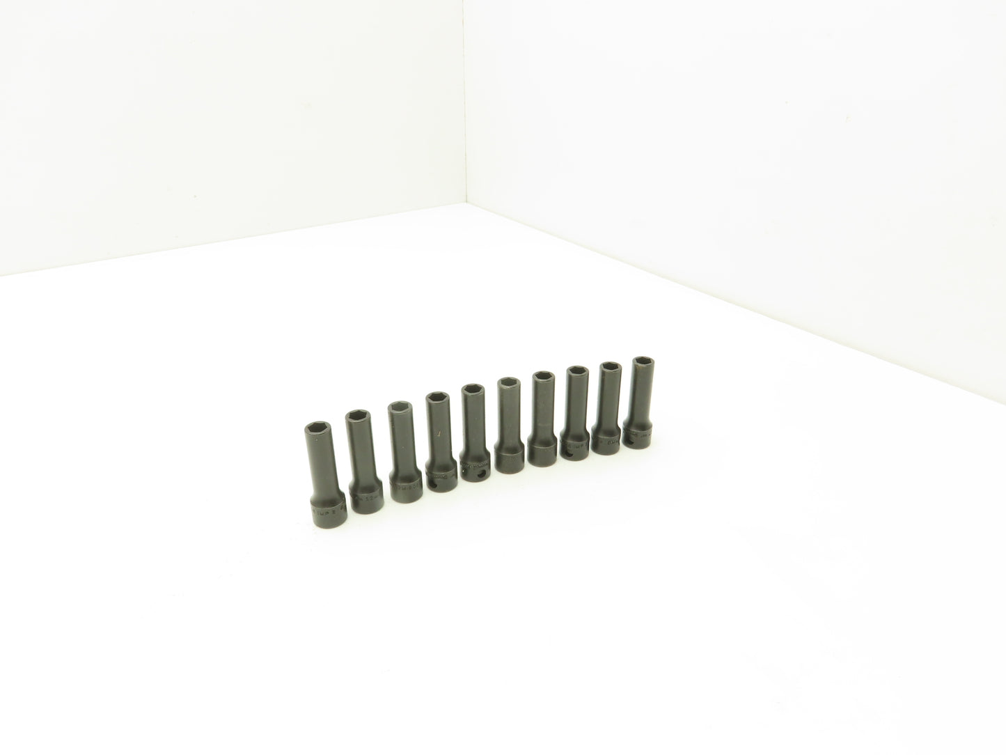 Williams 12M-608 IMP 3/8" Drive 8MM 6 Point Impact Socket Deep 2-1/8"L Lot of 10