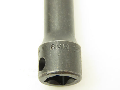 Williams 12M-608 IMP 3/8" Drive 8MM 6 Point Impact Socket Deep 2-1/8"L Lot of 10