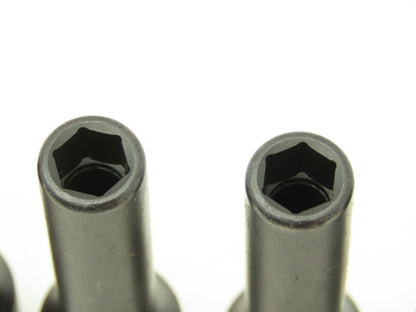 Williams 12M-607 IMP 3/8" Drive 7MM 6 Point Impact Socket Deep 2-1/8"L Lot of 11