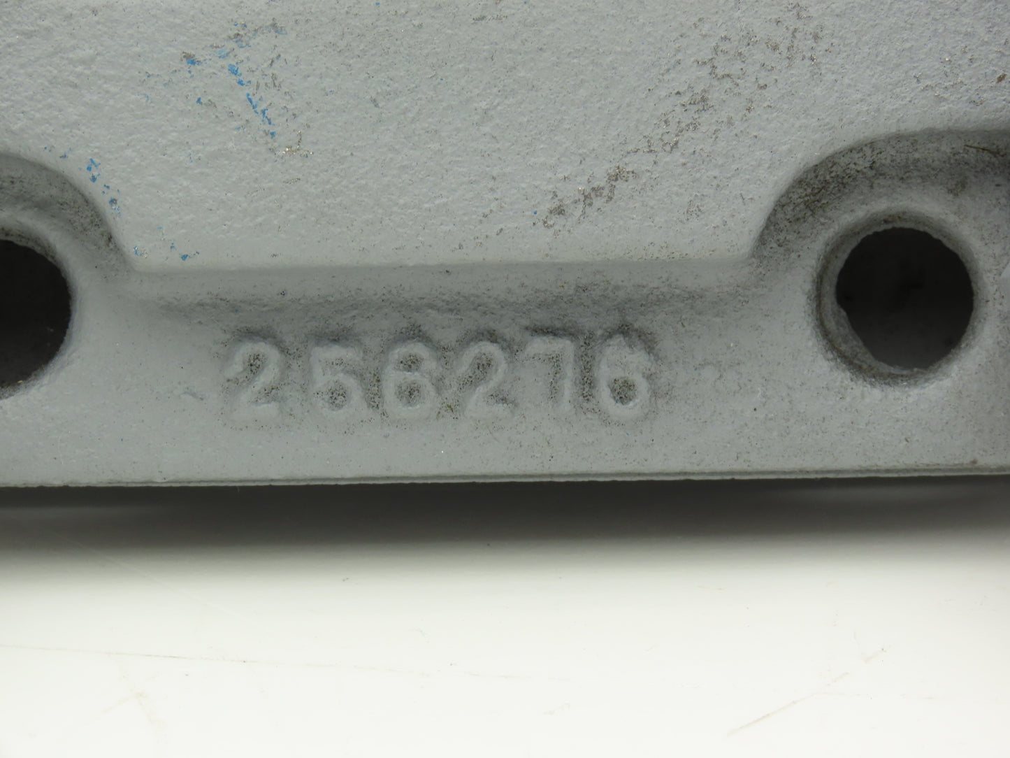 Steel Hopper Feed Bin Manual Slide Gate 3"Opening 6-1/4"x7" Flange Gray