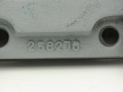 Steel Hopper Feed Bin Manual Slide Gate 3"Opening 6-1/4"x7" Flange Gray