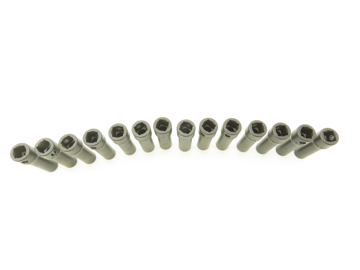 Williams 12M-609 IMP 3/8" Drive 9MM 6 Point Impact Socket Deep 2-1/8"L Lot of 14