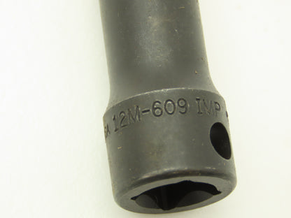 Williams 12M-609 IMP 3/8" Drive 9MM 6 Point Impact Socket Deep 2-1/8"L Lot of 13