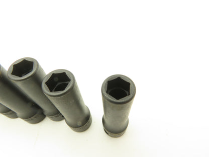 Williams 12M-609 IMP 3/8" Drive 9MM 6 Point Impact Socket Deep 2-1/8"L Lot of 13