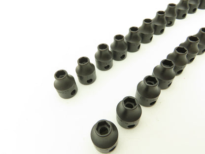 Williams 2M-607 IMP 3/8" Drive 7MM 6 Point Impact Socket Shallow Lot of 22