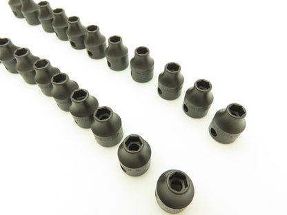 Williams 2M-607 IMP 3/8" Drive 7MM 6 Point Impact Socket Shallow Lot of 22