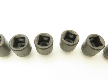 Williams 7206M 3/8" Drive 6MM 6 Point Impact Socket Shallow 1" OAL Lot of 10