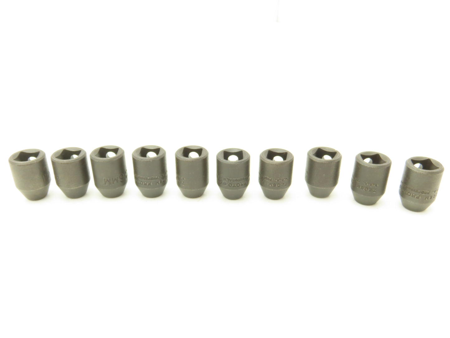 Williams 7206M 3/8" Drive 6MM 6 Point Impact Socket Shallow 1" OAL Lot of 10