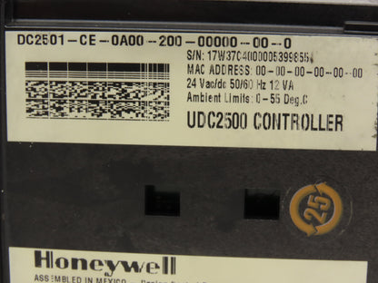 Honeywell UDC2500 Digital Temperature Controller DC2501-CE-0A00-200-00000-00-0