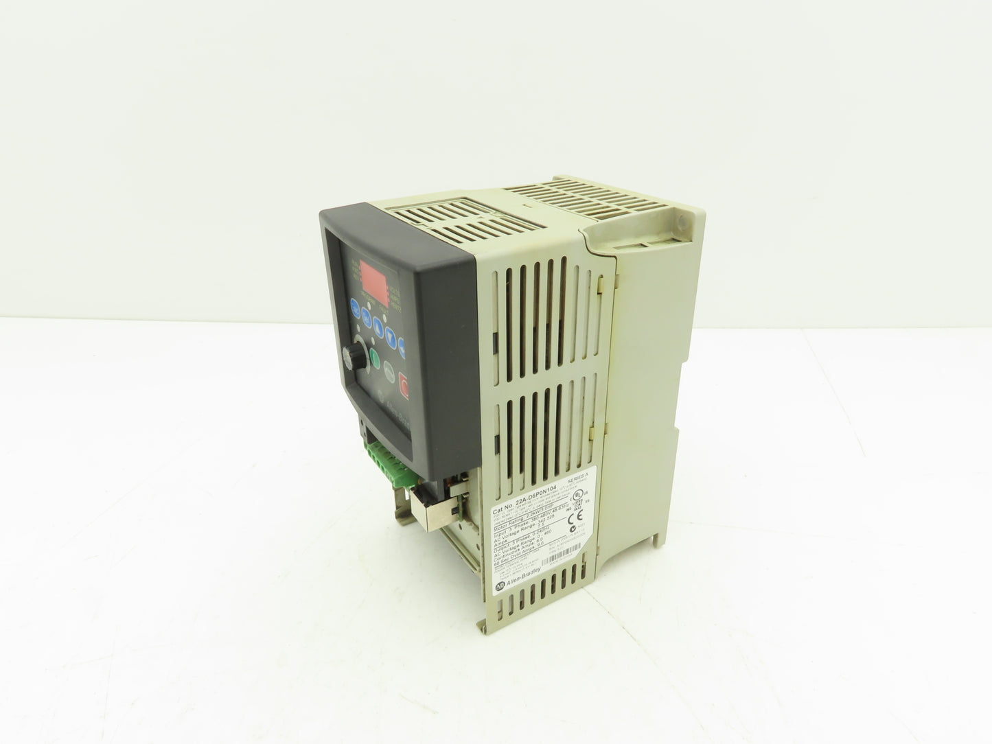 Allen Bradley 22A-D6P0N104 PowerFlex 4 AC Drive VFD 3Hp 480V 3PH Ser A FRN 5.01