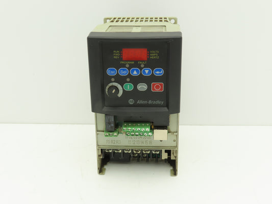 Allen Bradley 22A-D6P0N104 PowerFlex 4 AC Drive VFD 3Hp 480V 3PH Ser A FRN 5.01