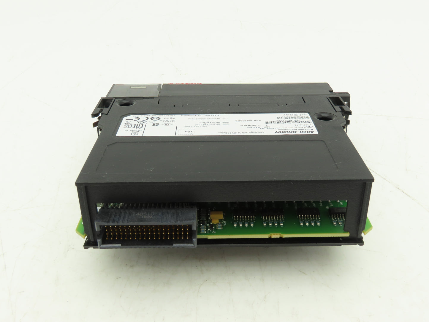 Allen Bradley 1756-IA16 A ControlLogix PLC AC Input Module 16PT Ser A FW 3.004