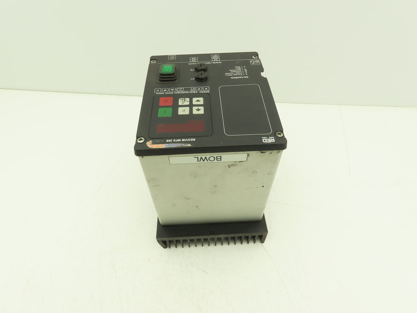 REO USA REOVIB MFS 268 XL Vibratory Conveyor Frequency Converter 110/240V