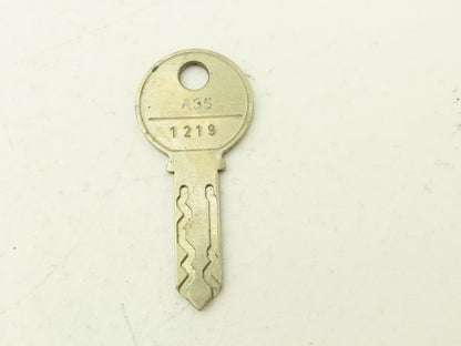 Vidmar 1219 A35 Stanley Cabinet Key A35 Cylinder Lock