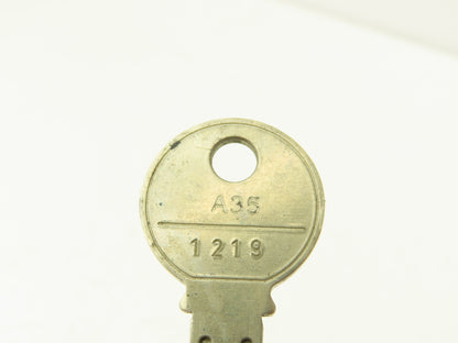Vidmar 1219 A35 Stanley Cabinet Key A35 Cylinder Lock