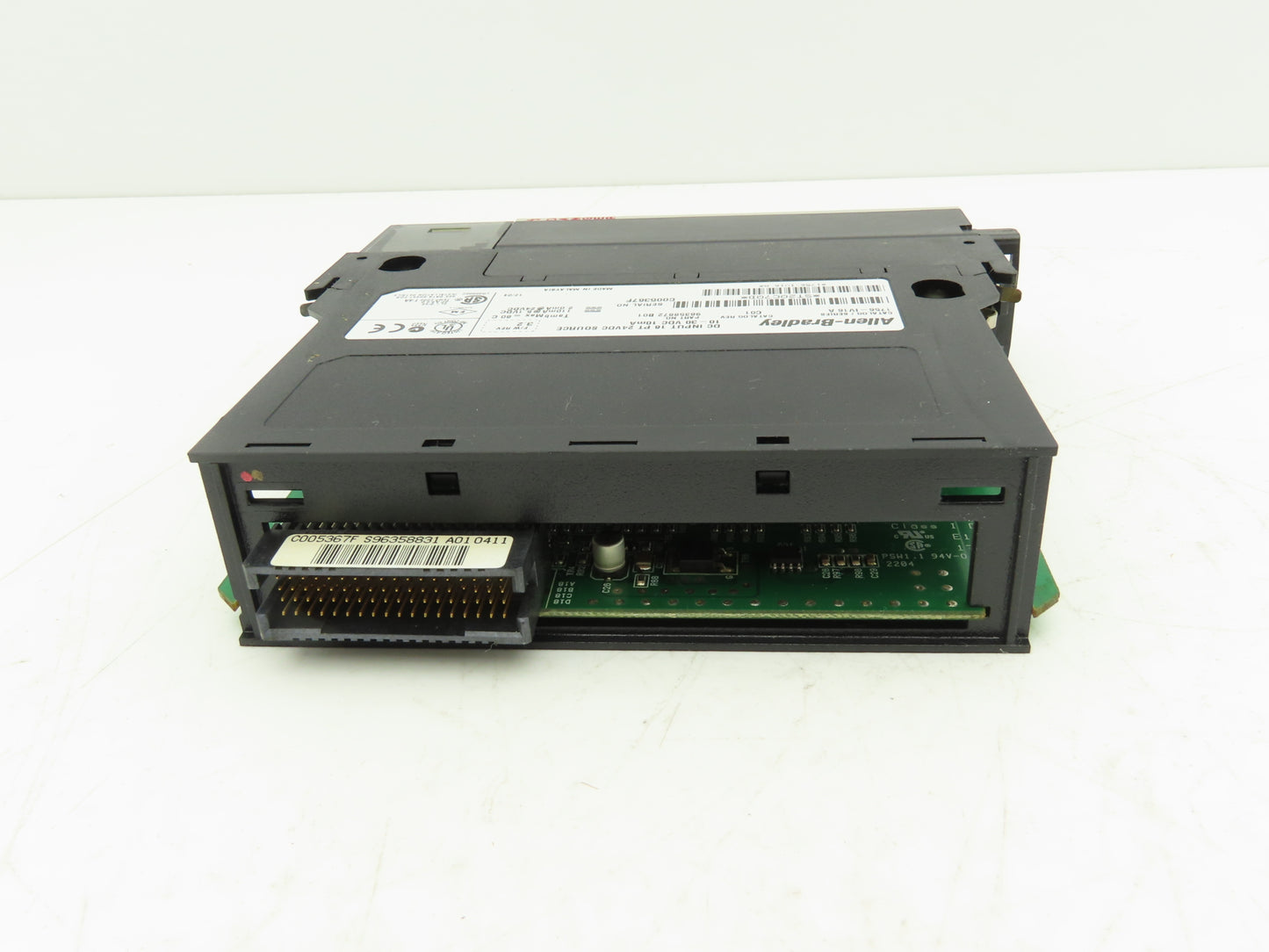 Allen Bradley 1756-IV16A ControlLogix PLC DC Input Module 16PT Rev C01 FW 3.2