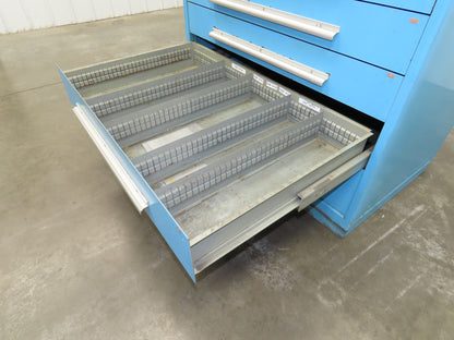 Nu-Era Modular Tool Storage Cabinet 10 Drawer 45x28x61" Stanley Vidmar Lista