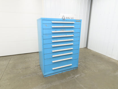 Nu-Era Modular Tool Storage Cabinet 10 Drawer 45x28x61" Stanley Vidmar Lista