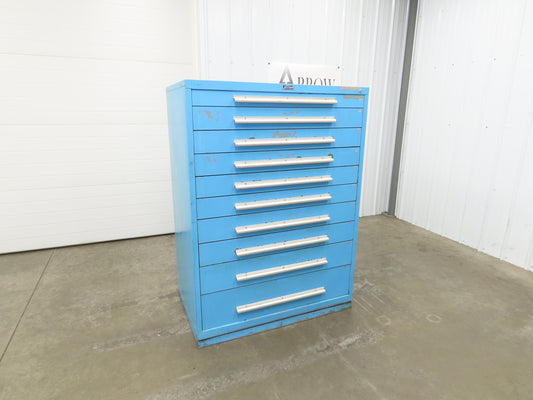 Nu-Era Modular Tool Storage Cabinet 10 Drawer 45x28x61" Stanley Vidmar Lista