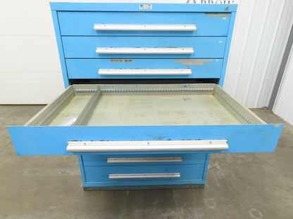 Nu-Era Modular Tool Storage Cabinet 9 Drawer 45x28x61" Stanley Vidmar Lista