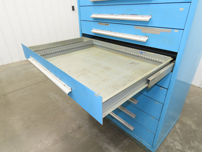 Nu-Era Modular Tool Storage Cabinet 9 Drawer 45x28x61" Stanley Vidmar Lista