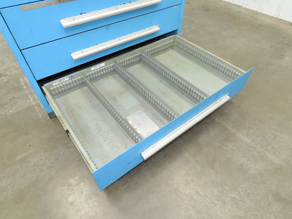 Nu-Era Modular Tool Storage Cabinet 9 Drawer 45x28x61" Stanley Vidmar Lista