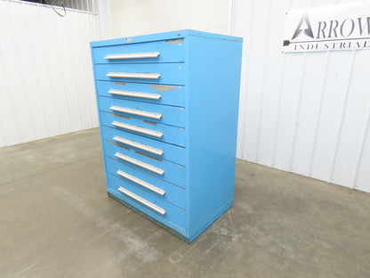 Nu-Era Modular Tool Storage Cabinet 9 Drawer 45x28x61" Stanley Vidmar Lista