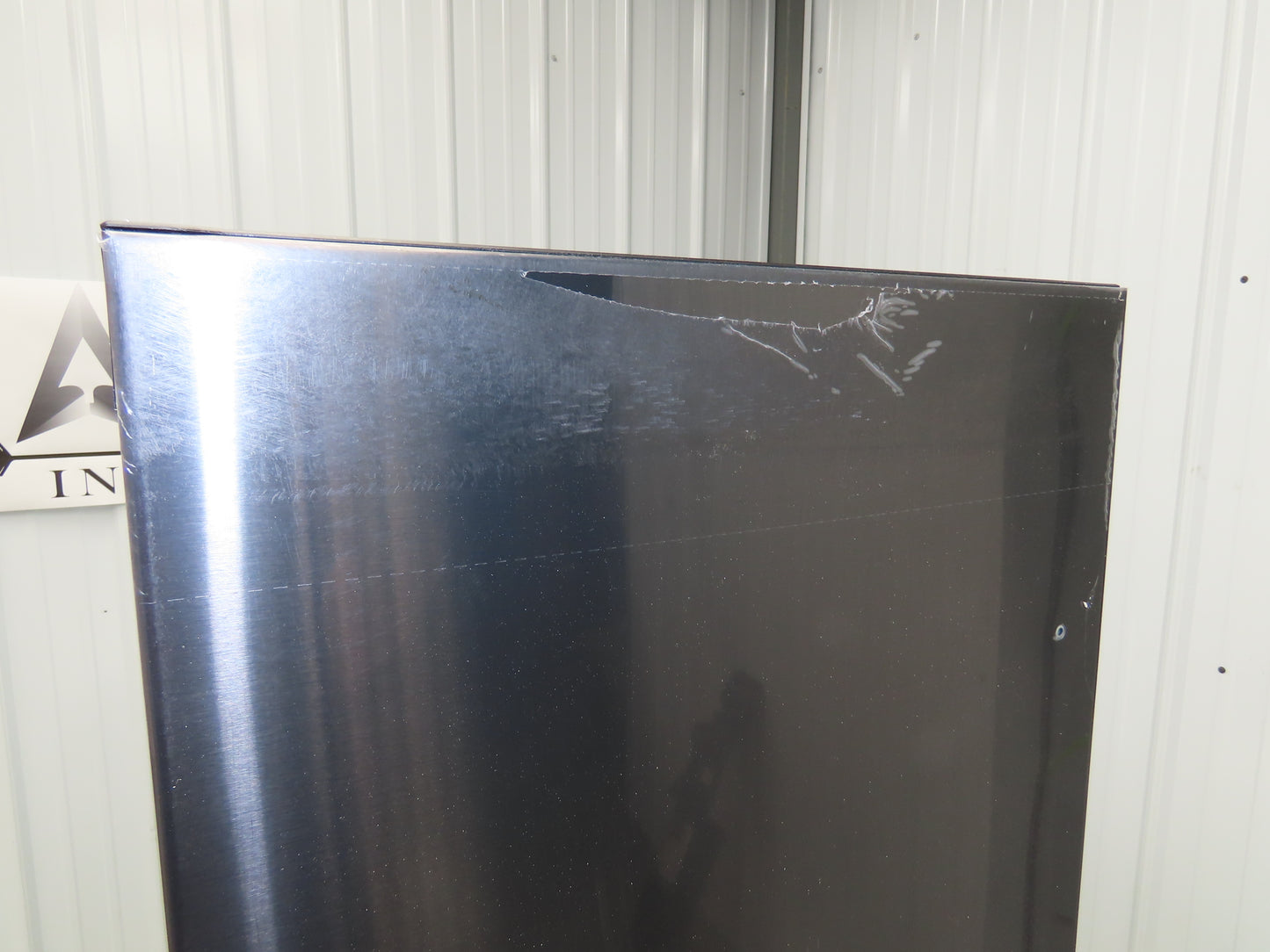5304530762 Electrolux Left Refrigerator Door Black Stainless Ice Dispenser