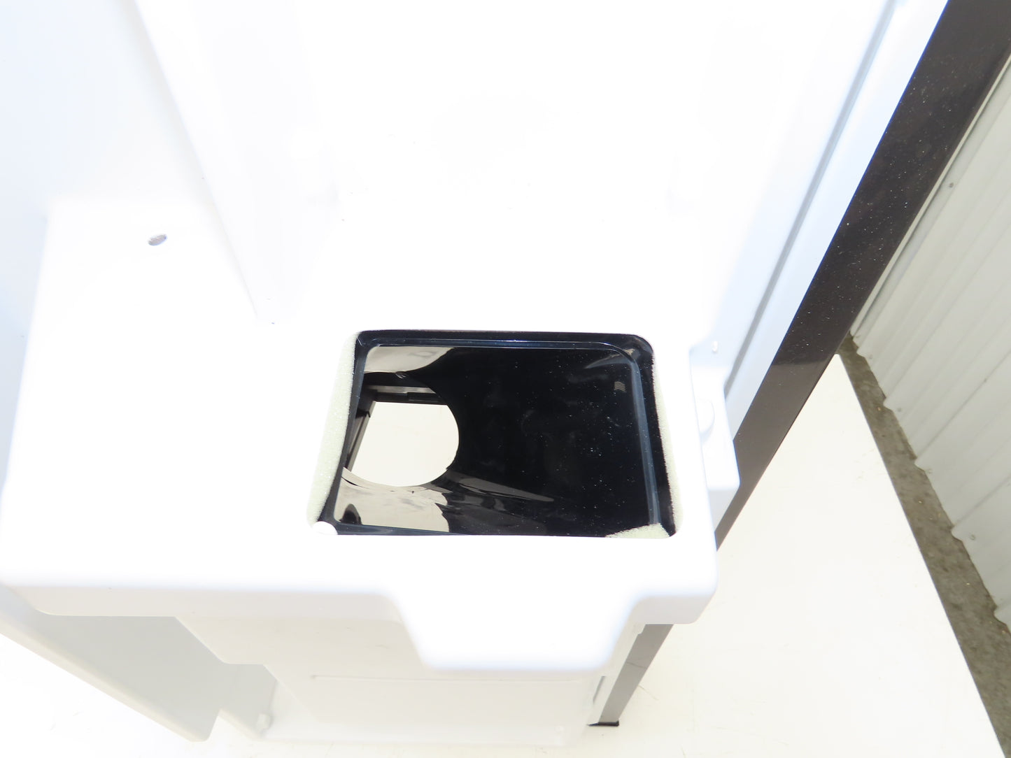 5304530762 Electrolux Left Refrigerator Door Black Stainless Ice Dispenser