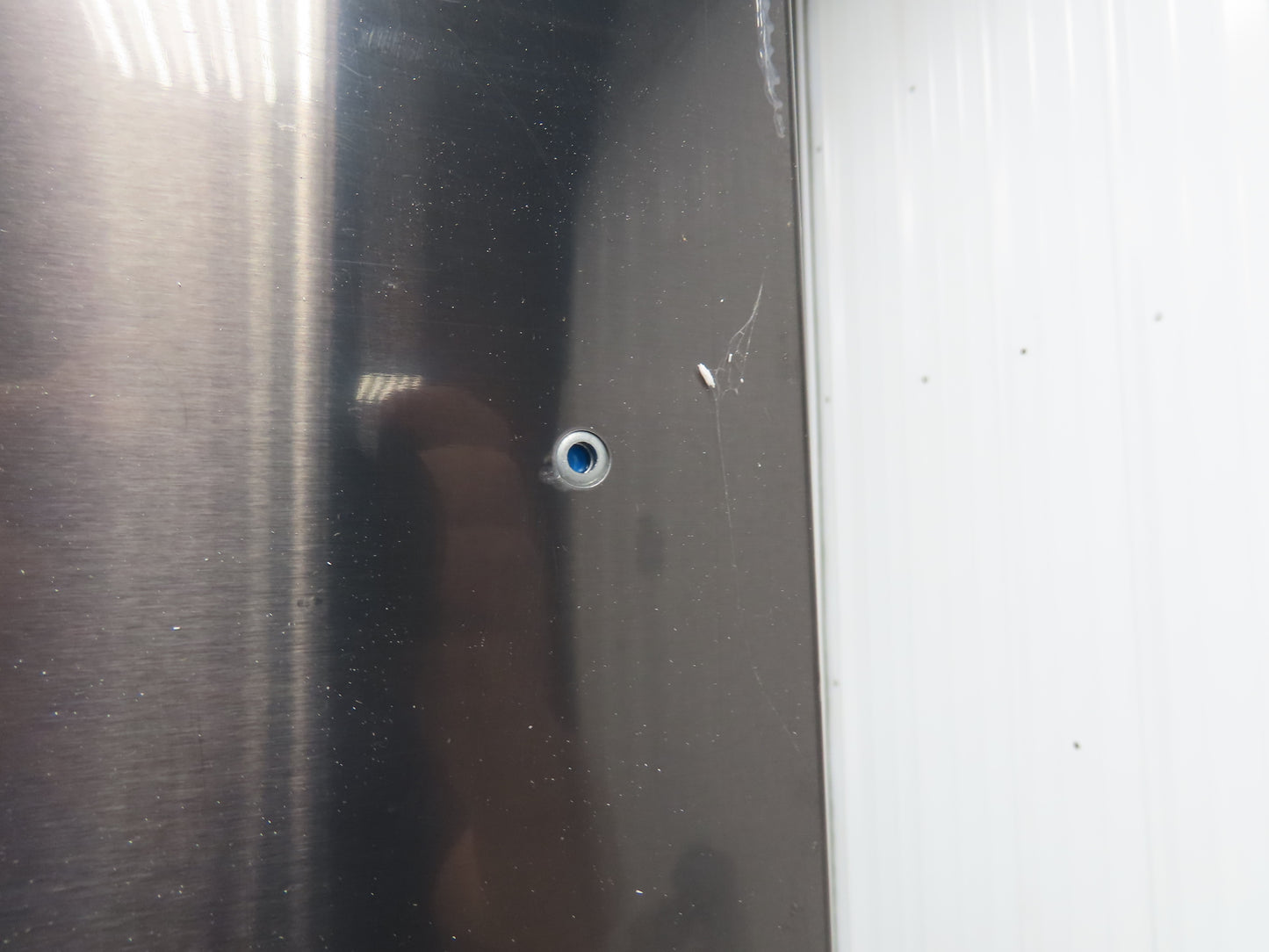 5304530762 Electrolux Left Refrigerator Door Black Stainless Ice Dispenser