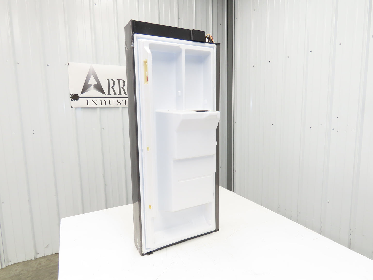 5304530762 Electrolux Left Refrigerator Door Black Stainless Ice Dispenser